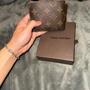 Louis Vuitton Brown Monogram Bifold Wallet